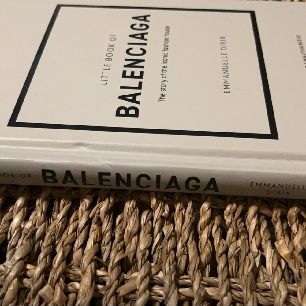 Balenciaga Fashion Story Hardcover Book